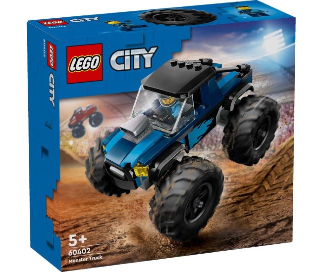 Lego city monster truck albastru 60402