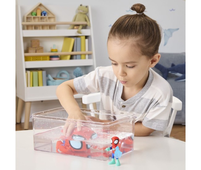 Spidey si prietenii lui uimitori marvel set figurina 7.6cm si submarinul crab paianjen Spidey si prietenii lui uimitori marvel set figurina 7.6cm si submarinul crab paianjen