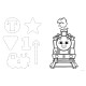 Puzzle trefl primo super giant 15 thomas Puzzle trefl primo super giant 15 thomas