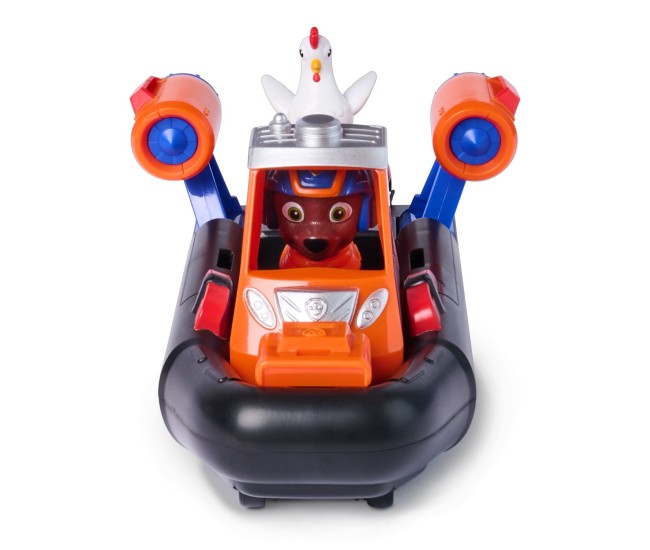 Patrula catelusilor cautare si salvare set figurina zuma si vehicul barca cu motor