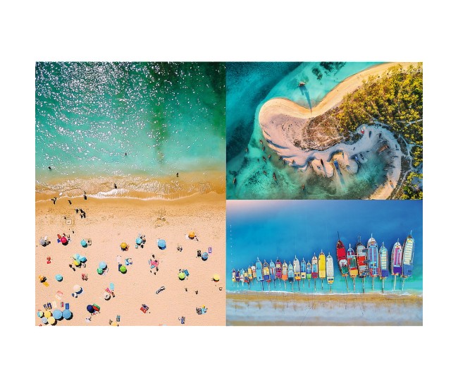 Puzzle trefl uft 1500 la malul marii Puzzle trefl uft 1500 la malul marii