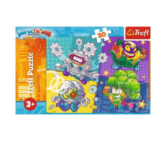 Puzzle trefl 30 superthings super eroii Puzzle trefl 30 superthings super eroii