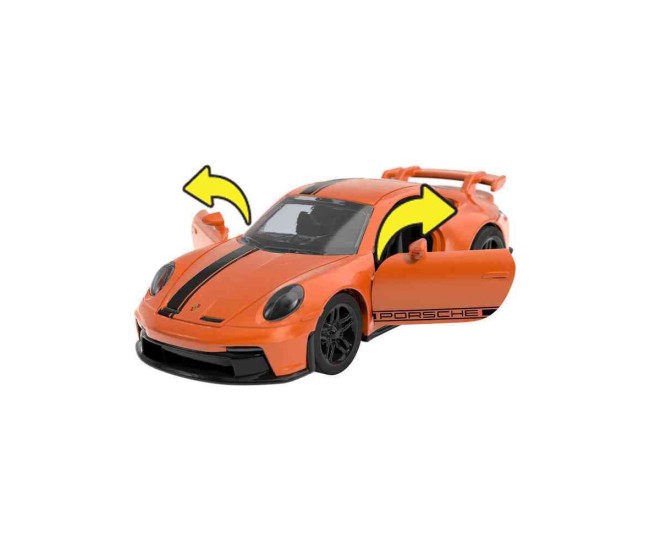 Hot wheels masinuta metalica cu sistem pull back porsche 911 gt3 scara 1:43 Hot wheels masinuta metalica cu sistem pull back porsche 911 gt3 scara 1:43