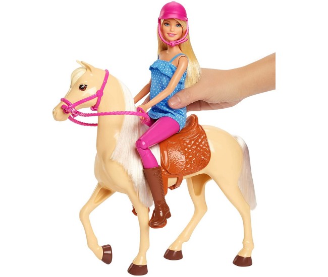 Barbie set papusa cu cal Barbie set papusa cu cal