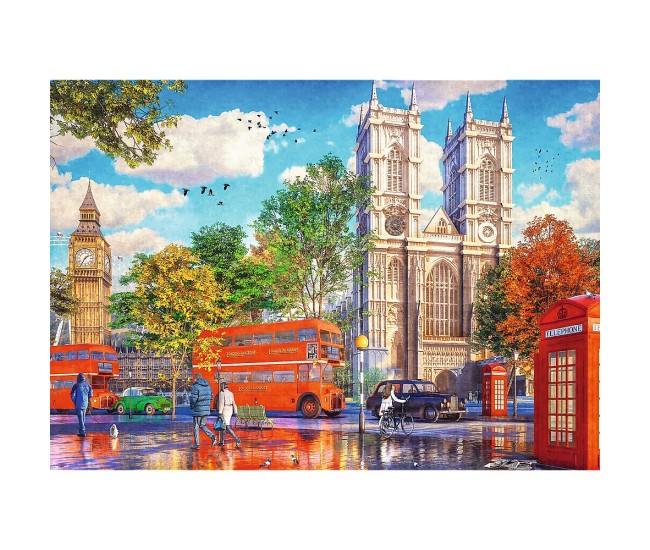Puzzle trefl 1000 premium plus tea time vedere din londra Puzzle trefl 1000 premium plus tea time vedere din londra