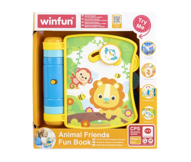 Winfun carticica interactiva cu sunete Winfun carticica interactiva cu sunete