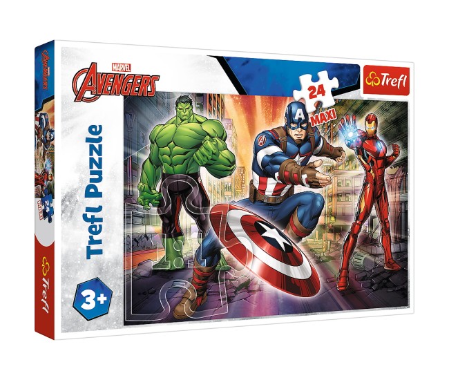 Puzzle trefl 24 maxi eroi avengers Puzzle trefl 24 maxi eroi avengers