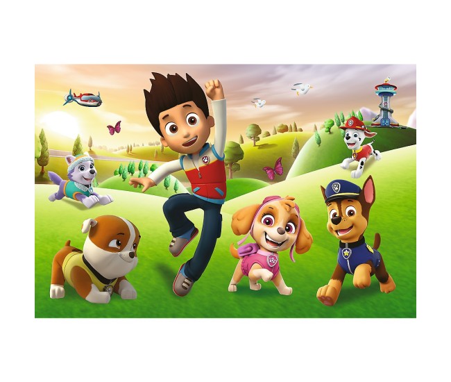 Puzzle trefl primo super shape xxl 60 patrula catelusilor Puzzle trefl primo super shape xxl 60 patrula catelusilor