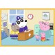 Puzzle trefl 10in1 intalneste-o pe peppa pig Puzzle trefl 10in1 intalneste-o pe peppa pig