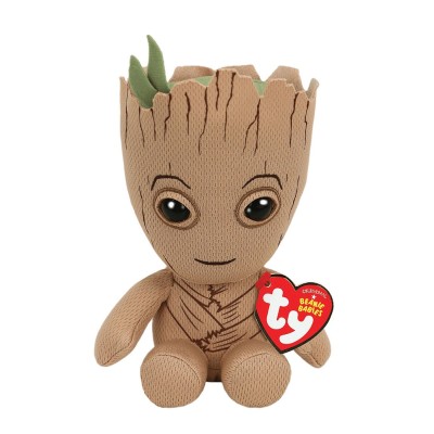 Plus ty 15cm beanie babies marvel groot