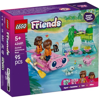 Lego friends barca axolotl pentru aventuri 42681