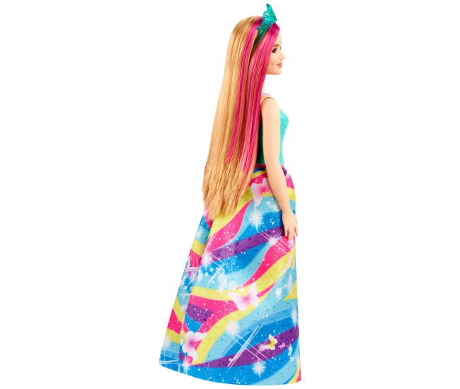 Barbie papusa printesa dreamtopia cu coronita albastra Barbie papusa printesa dreamtopia cu coronita albastra