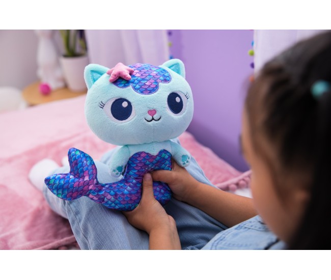 Gabbys dollhouse jucarie de plus pisirena fintastic 25cm Gabbys dollhouse jucarie de plus pisirena fintastic 25cm