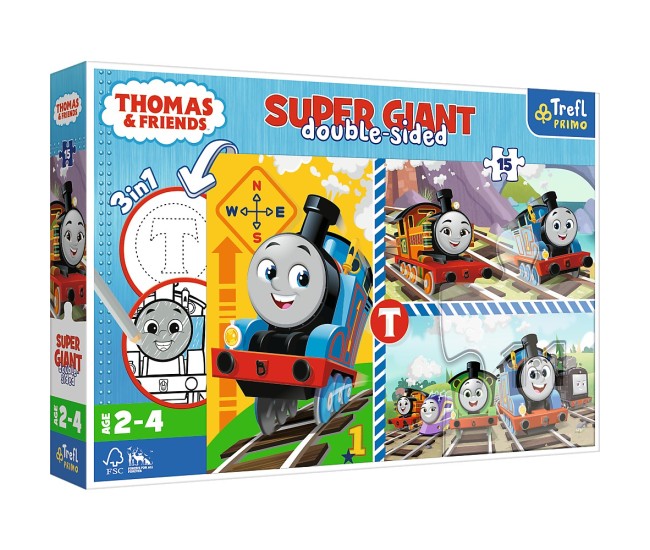 Puzzle trefl primo super giant 15 thomas Puzzle trefl primo super giant 15 thomas
