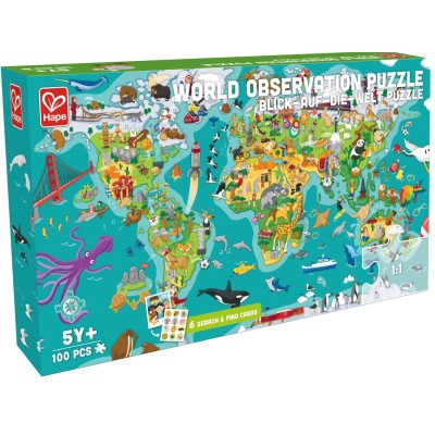 Hape puzzle turul lumii