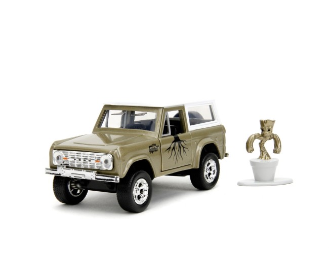 Jada marvel set masinuta metalica ford bronco si figurina groot Jada marvel set masinuta metalica ford bronco si figurina groot
