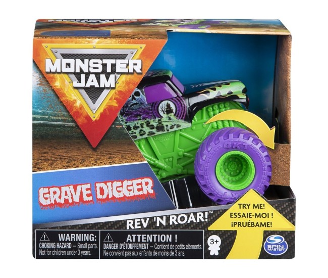 Monster jam metalice seria roar scara 1 la 43 groparul Monster jam metalice seria roar scara 1 la 43 groparul