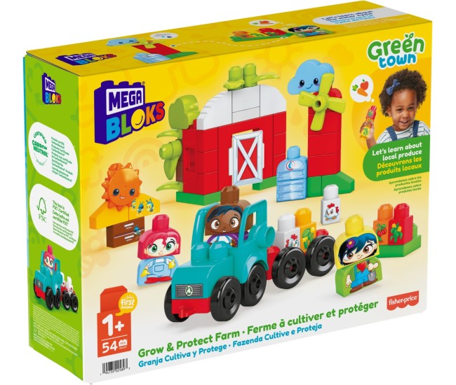 Mega bloks set constructie 54 piese Mega bloks set constructie 54 piese