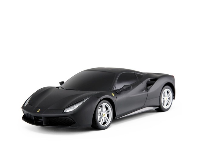 Masina cu telecomanda ferrari 488 gtb negru scara 1 la 24 Masina cu telecomanda ferrari 488 gtb negru scara 1 la 24