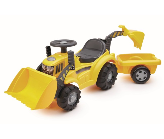Ecoiffier excavator cu remorca Ecoiffier excavator cu remorca