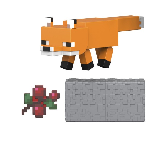 Minecraft craft a block figurina fox 8cm