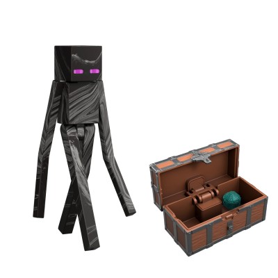 Minecraft set figurina enderman cu accesorii