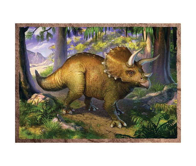 Puzzle trefl 4in1 dinozaurii interesanti Puzzle trefl 4in1 dinozaurii interesanti