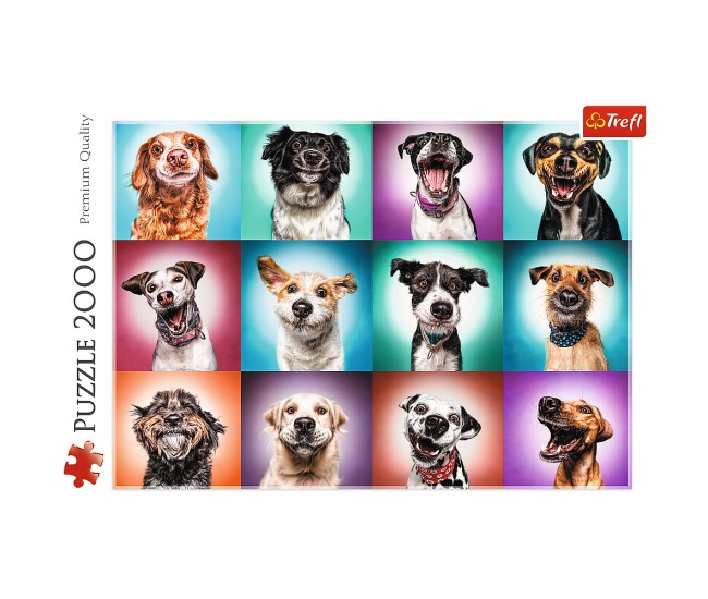 Puzzle trefl 2000 catelusii amuzanti Puzzle trefl 2000 catelusii amuzanti