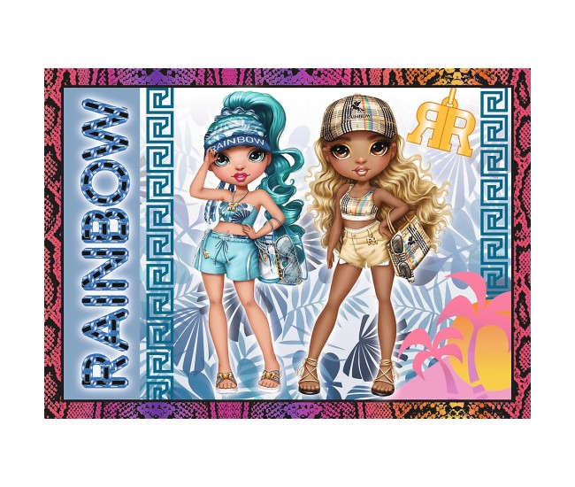 Puzzle trefl rainbow high 4in1 papusile fashion Puzzle trefl rainbow high 4in1 papusile fashion
