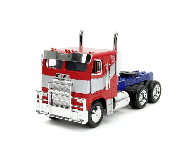 Jada transformers t7 optimus prime 1 camion metalic scara 1:24 Jada transformers t7 optimus prime 1 camion metalic scara 1:24