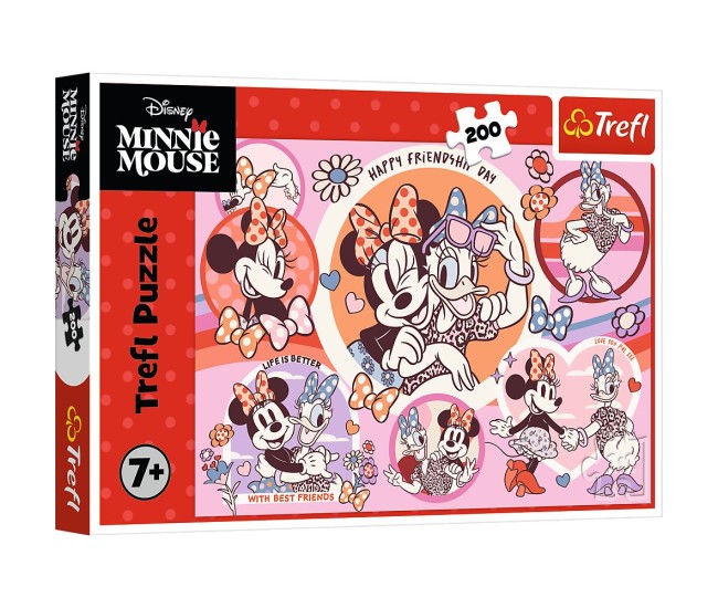 Puzzle trefl 200 disney minnie mouse obiceiurile lui minnie Puzzle trefl 200 disney minnie mouse obiceiurile lui minnie