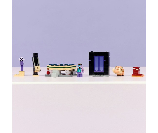 Lego minecraft calatorie prin portalurile nether si end 21584