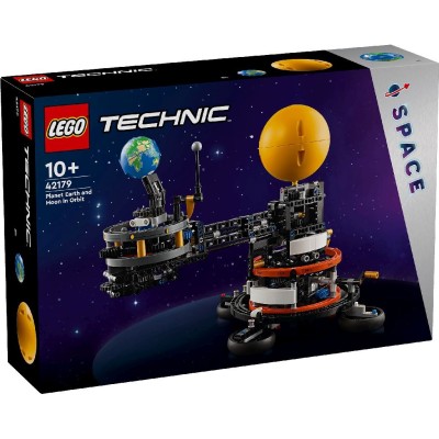 Lego technic planeta pamant si luna pe orbita 42179
