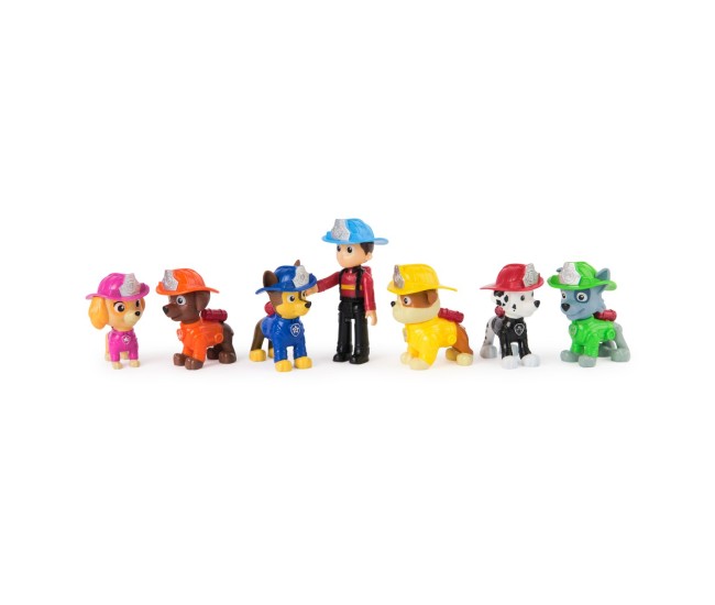 Patrula catelusilor fire rescue set 7 figurine