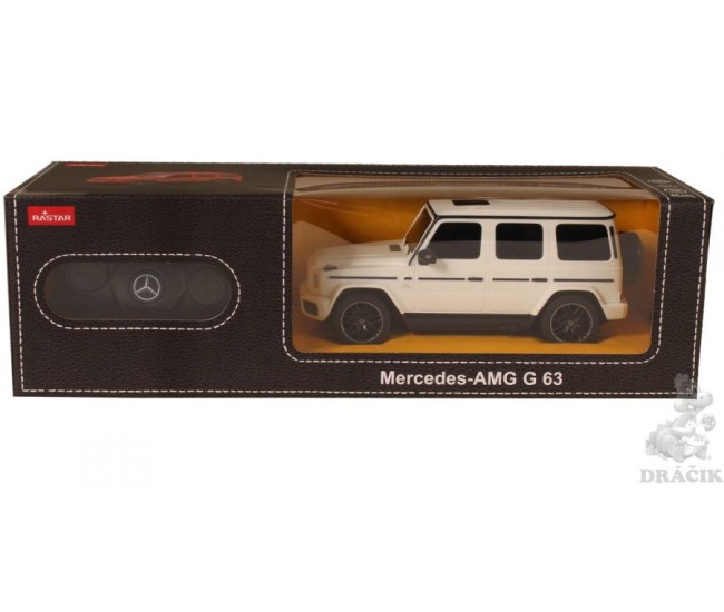 Masina cu telecomanda mercedes-benz g63 alb scara 1 la 24 Masina cu telecomanda mercedes-benz g63 alb scara 1 la 24