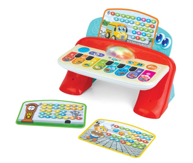 Winfun pian cu sunete si lumini cu 8 taste