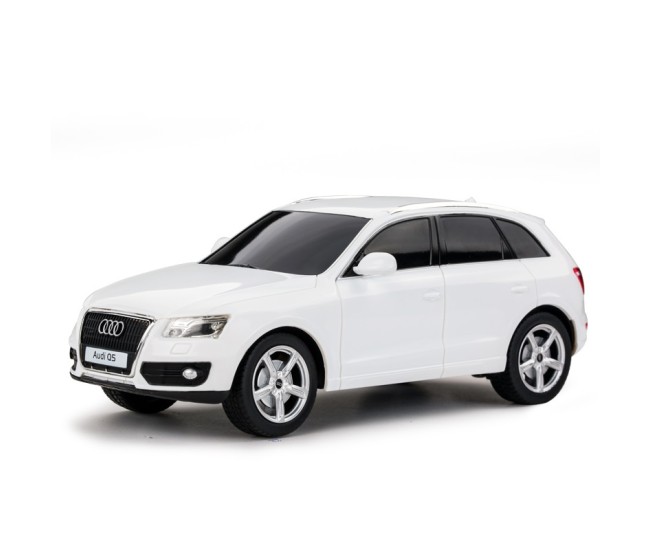 Masina cu telecomanda audi q5 alb cu scara 1 la 24 Masina cu telecomanda audi q5 alb cu scara 1 la 24