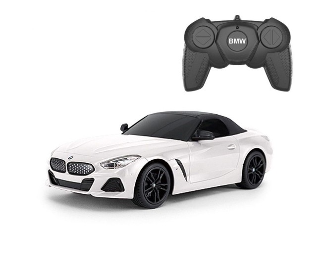 Masina cu telecomanda bmw z4 roadster alb scara 1 la 18 Masina cu telecomanda bmw z4 roadster alb scara 1 la 18