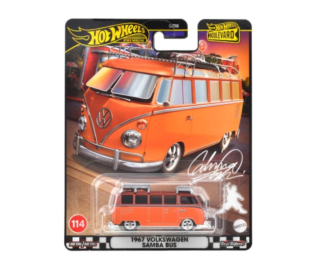 Hot wheels premium boulevard masinuta metalica volkswagen samba bus scara 1:64 Hot wheels premium boulevard masinuta metalica volkswagen samba bus scara 1:64