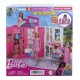 Barbie casa de papusi barbie cu 4 zone pliabila Barbie casa de papusi barbie cu 4 zone pliabila