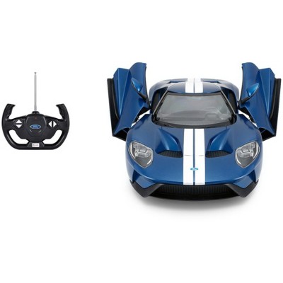 Masina cu telecomanda ford gt albastru cu scara 1 la 14