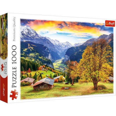 Puzzle trefl 1000 sat alpin pitoresc Puzzle trefl 1000 sat alpin pitoresc