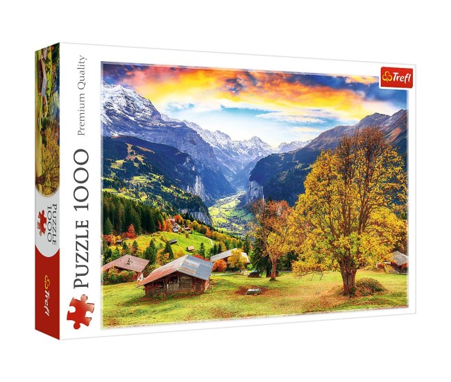 Puzzle trefl 1000 sat alpin pitoresc Puzzle trefl 1000 sat alpin pitoresc