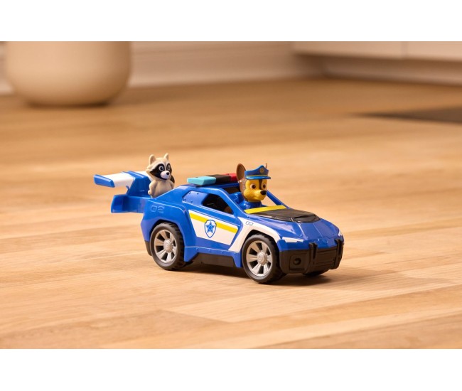 Patrula catelusilor cautare si salvare set figurina chase si vehicul masina de politie