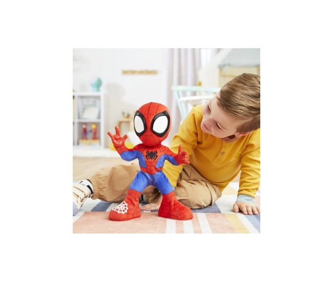 Marvel spidey si prietenii sai uimitori figurina spidey de plus interactiva Marvel spidey si prietenii sai uimitori figurina spidey de plus interactiva