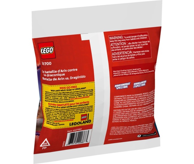 Lego ninjago batalia dintre arin si dragonian 30700