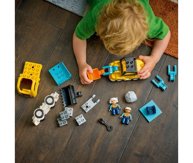 Lego duplo vehicule de constructii 3 in 1 10475