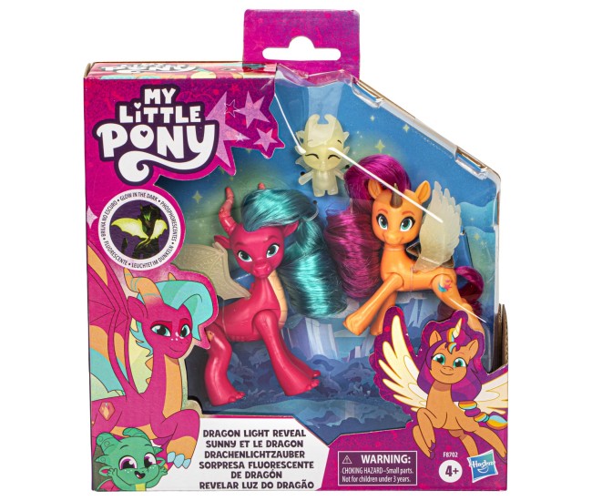 My little pony set 2 figurine dezvaluirea dragonului My little pony set 2 figurine dezvaluirea dragonului
