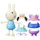 Peppa pig set figurina si accesorii vestimentare iepurasul rebecca 15cm Peppa pig set figurina si accesorii vestimentare iepurasul rebecca 15cm