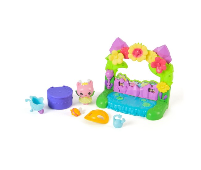 Gabbys dollhouse filmul set balconul gradina si figurina zana regina kitty cu accesorii Gabbys dollhouse filmul set balconul gradina si figurina zana regina kitty cu accesorii
